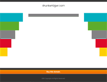 Tablet Screenshot of drunkentiger.com